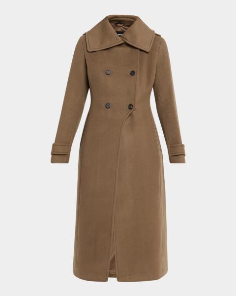 MM6 Maison Margiela Cocooning Oversized Windowpane Check Coat