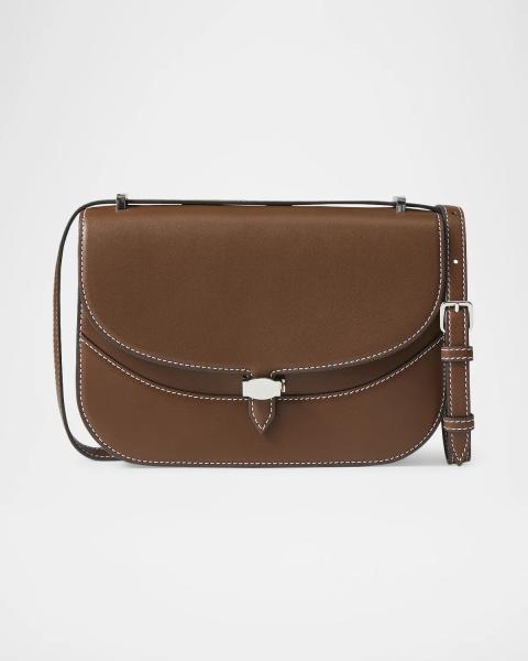 Veronica Beard The Crest Lock Basket Top-Handle Bag | Neiman Marcus