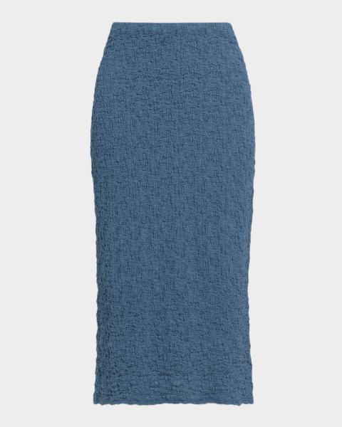 Dries Van Noten Sampa Orchid Midi Skirt | Neiman Marcus