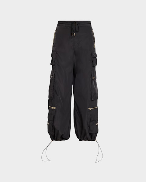 Cinq a Sept Abeline Cascading Ribbon Pants | Neiman Marcus