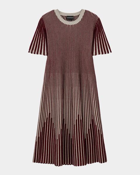 giorgio armani draped jersey dress V-Neck Maxi t swift