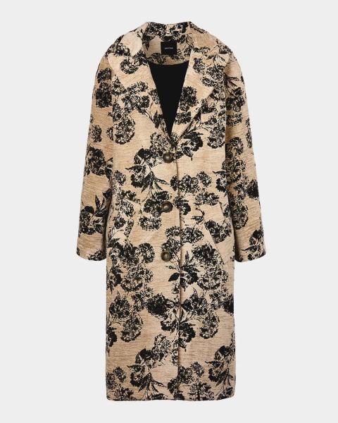 Etro Jacquard Knit Cape Coat | Neiman Marcus