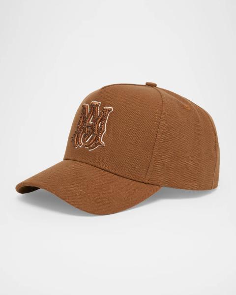 Amiri Men's 3-Star Trucker Hat | Neiman Marcus