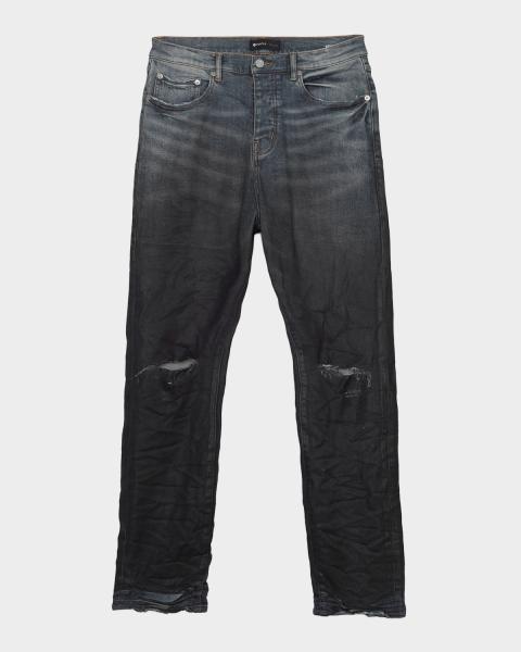 膝立体折り目加工 PRPS BARRACUDA デニムパンツ 30 PRPS Men's Tokyo Barracuda Relaxed Jeans | Neiman Marcus