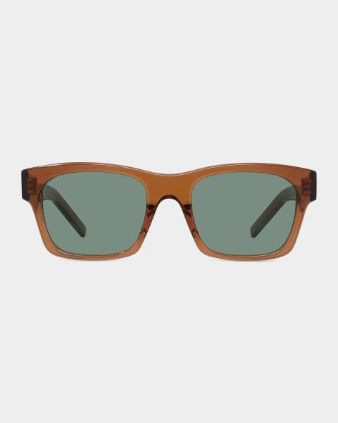 Givenchy Men's 4Gem Metal Shield Sunglasses | Neiman Marcus