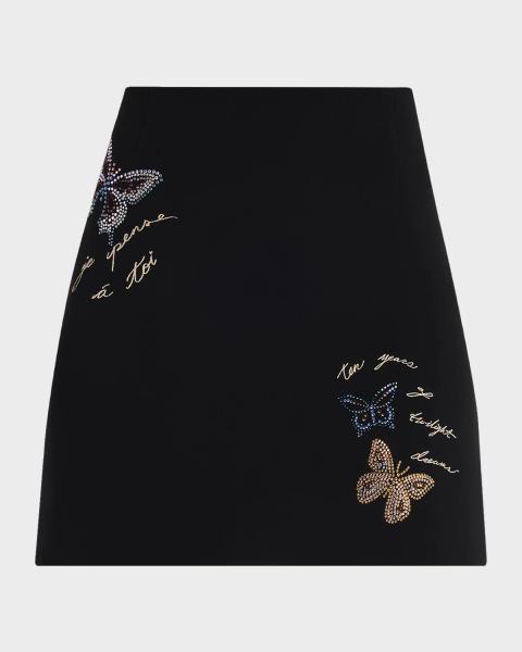 Helmut Lang Mini Field Skirt | Neiman Marcus