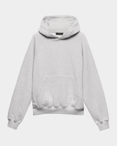 Prada Men's Tech Fleece Full-Zip Sweatshirt | Neiman Marcus