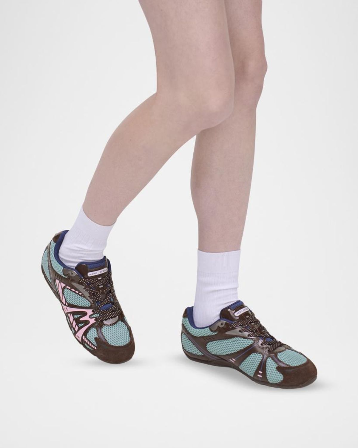 Marc Jacobs The Mesh 72 Spring Sneakers In Sky Blue Multi