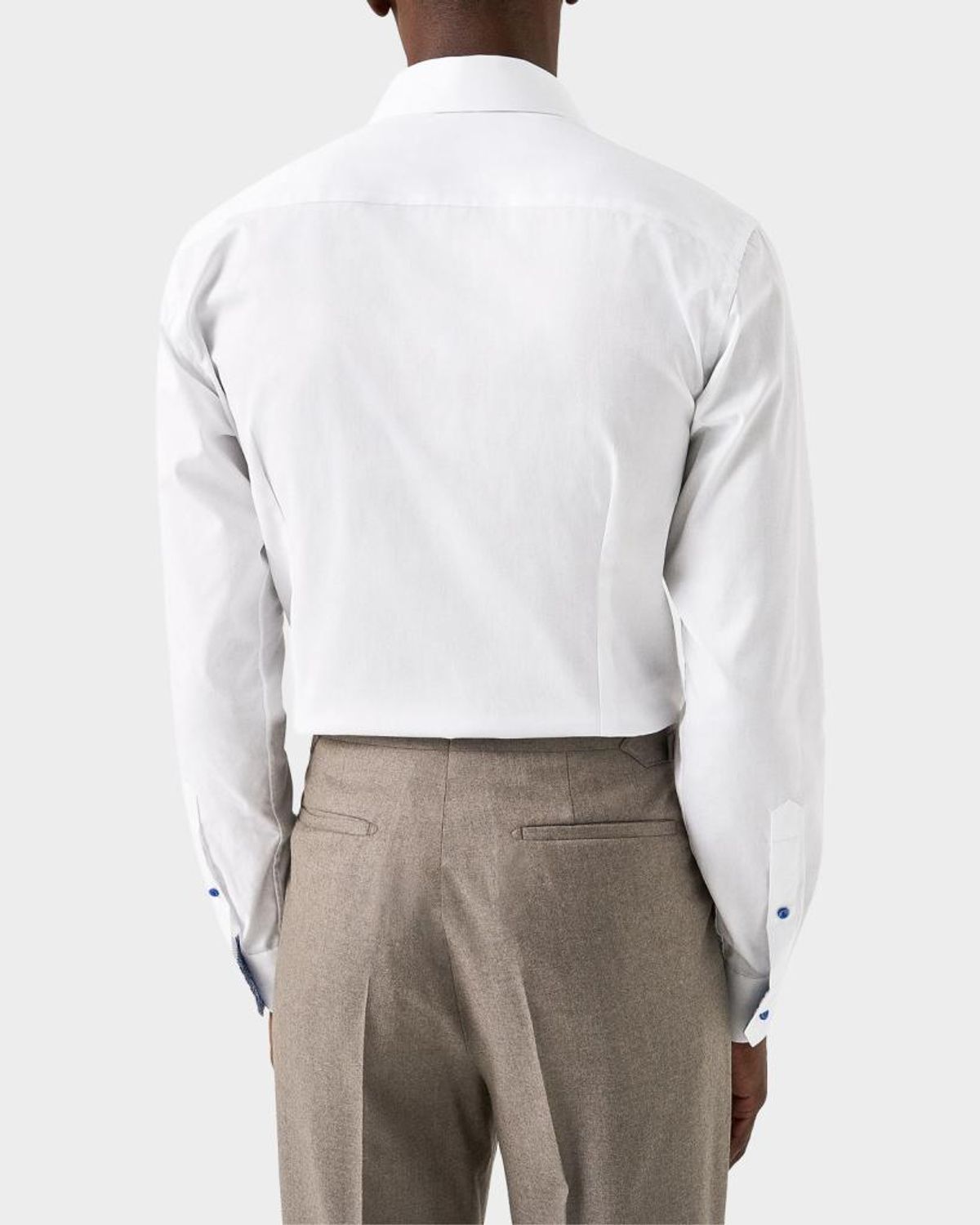 Eton Contemporary Fit Solid Shirt In White