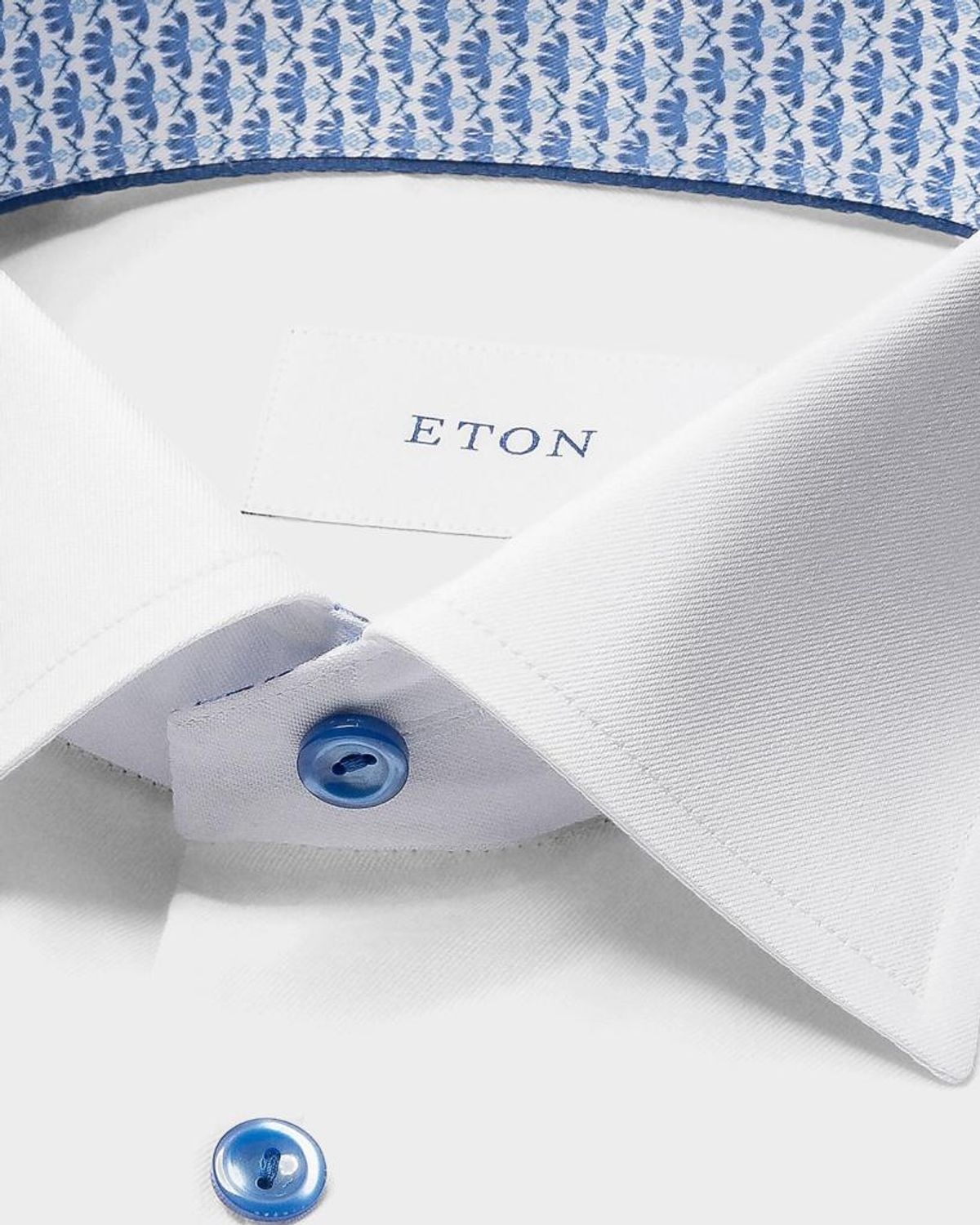 Eton Contemporary Fit Solid Shirt In White