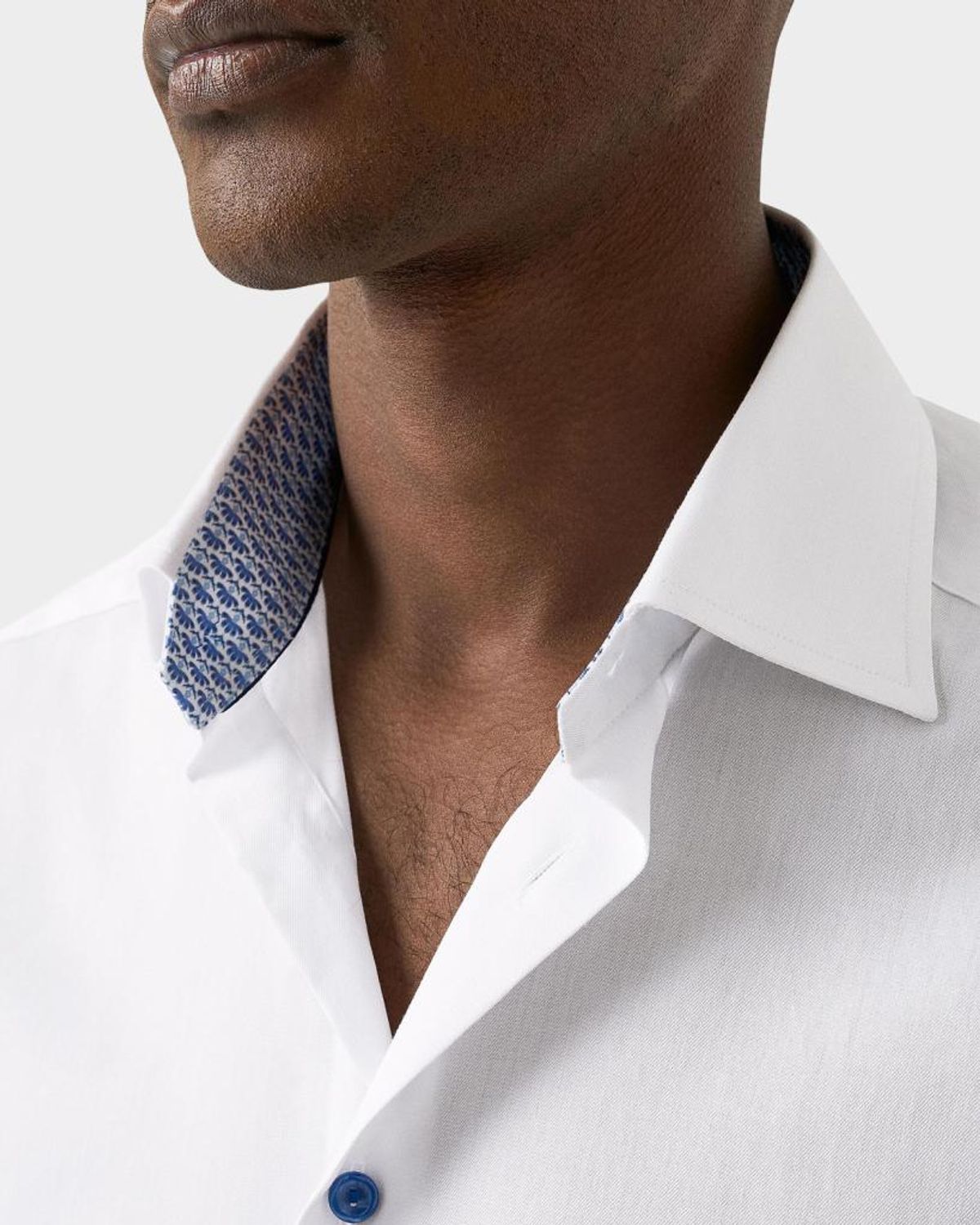 Eton Contemporary Fit Solid Shirt In White