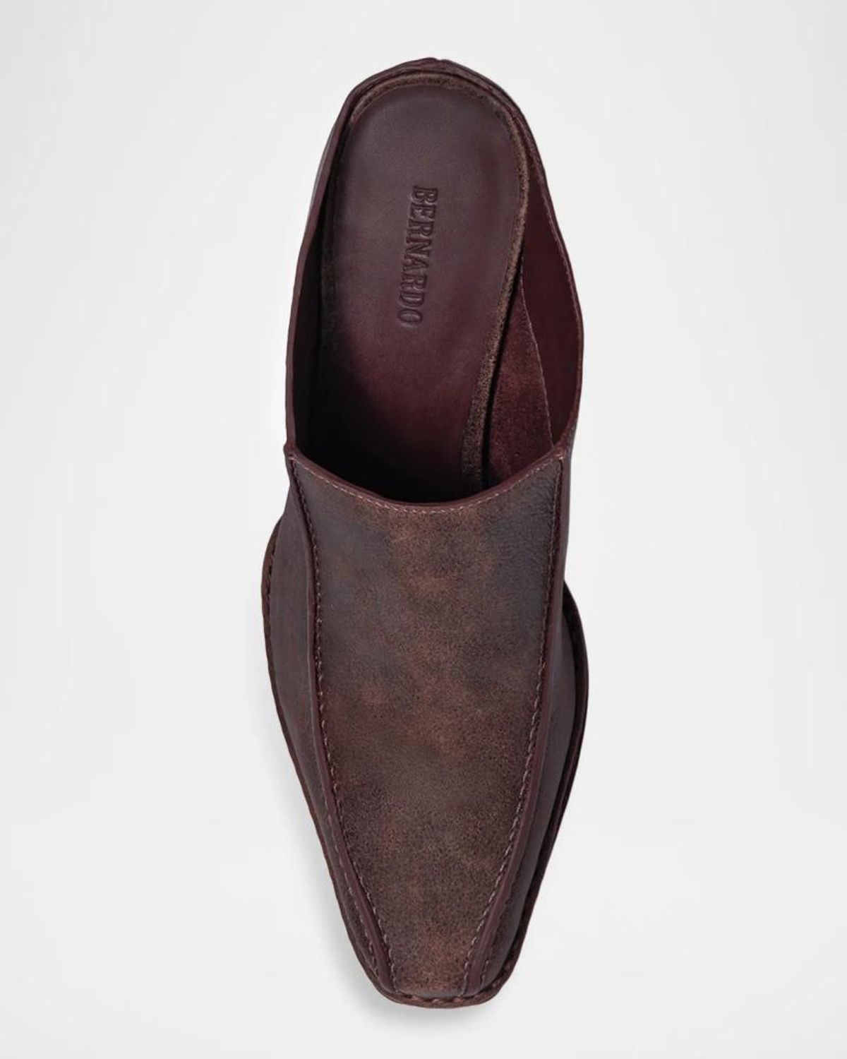 Bernardo 65mm Brynn Leather Mules In Brown