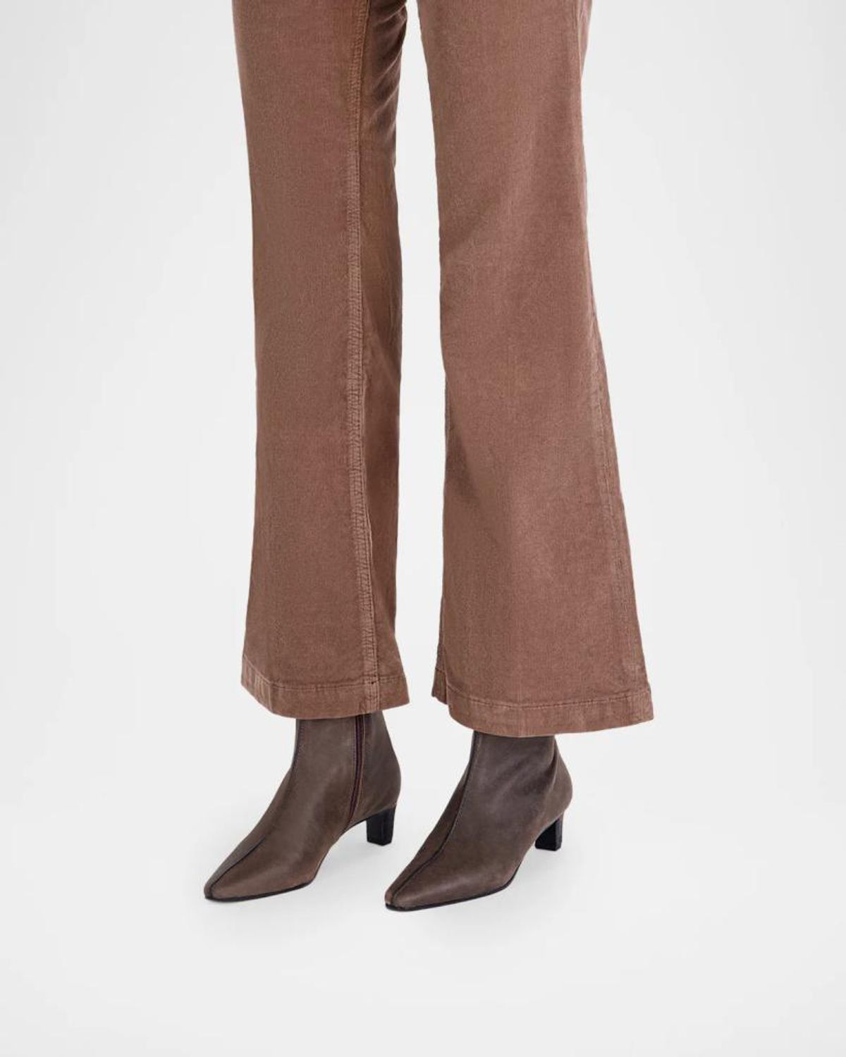 Bernardo 50mm Everett Leather Ankle Booties In Brown