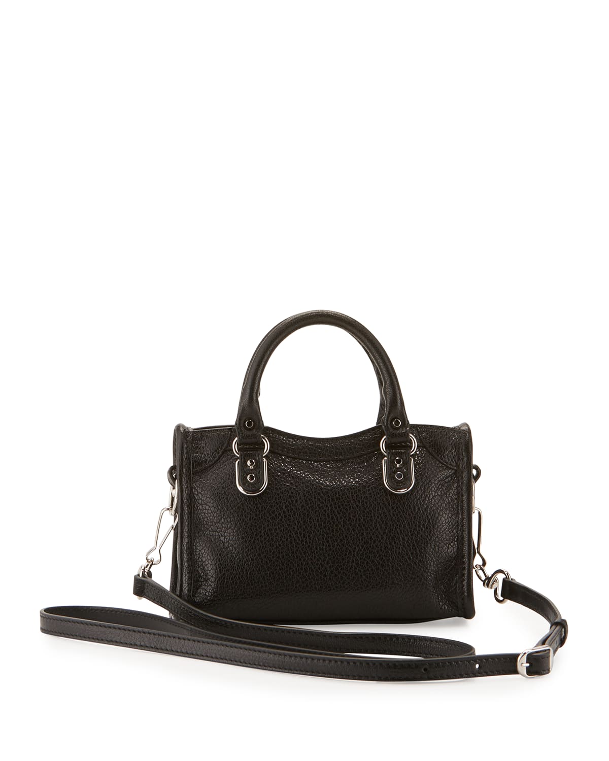 Classic metallic edge nano 2025 city aj crossbody bag