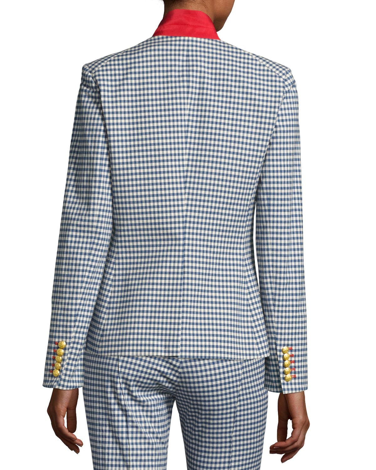 Veronica beard outlet gingham jacket