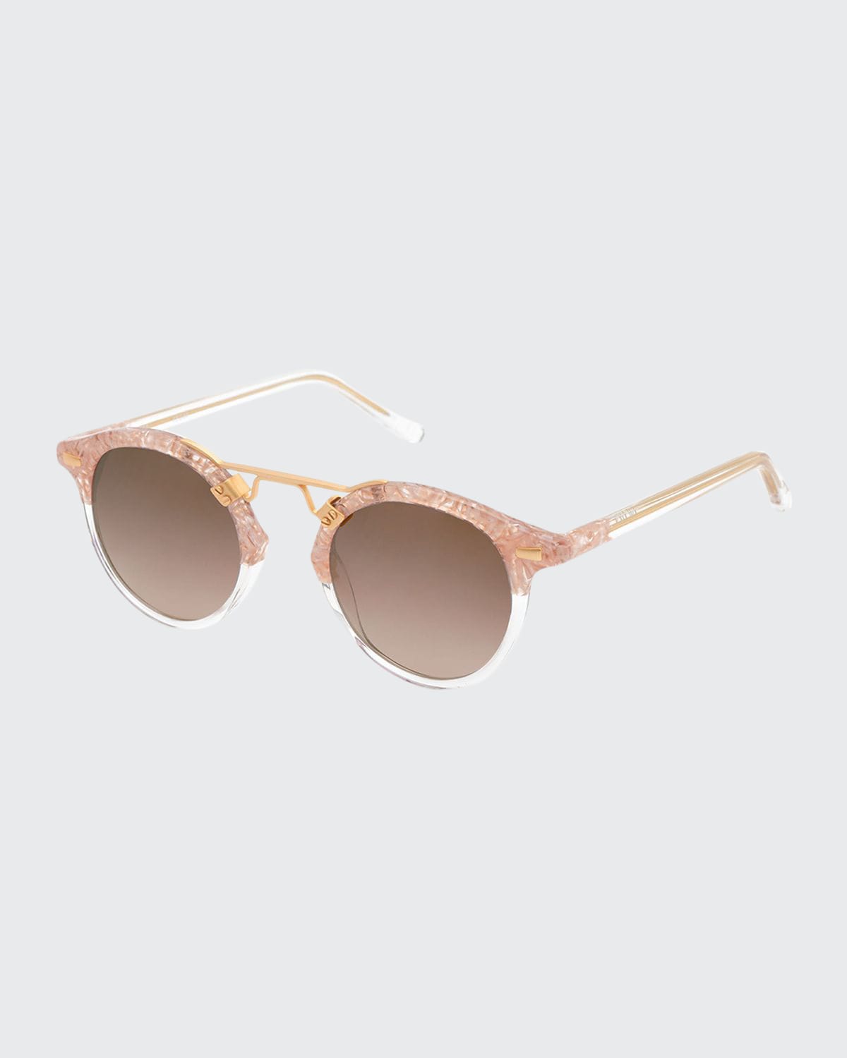 KREWE St. Louis Round Sunglasses Neiman Marcus