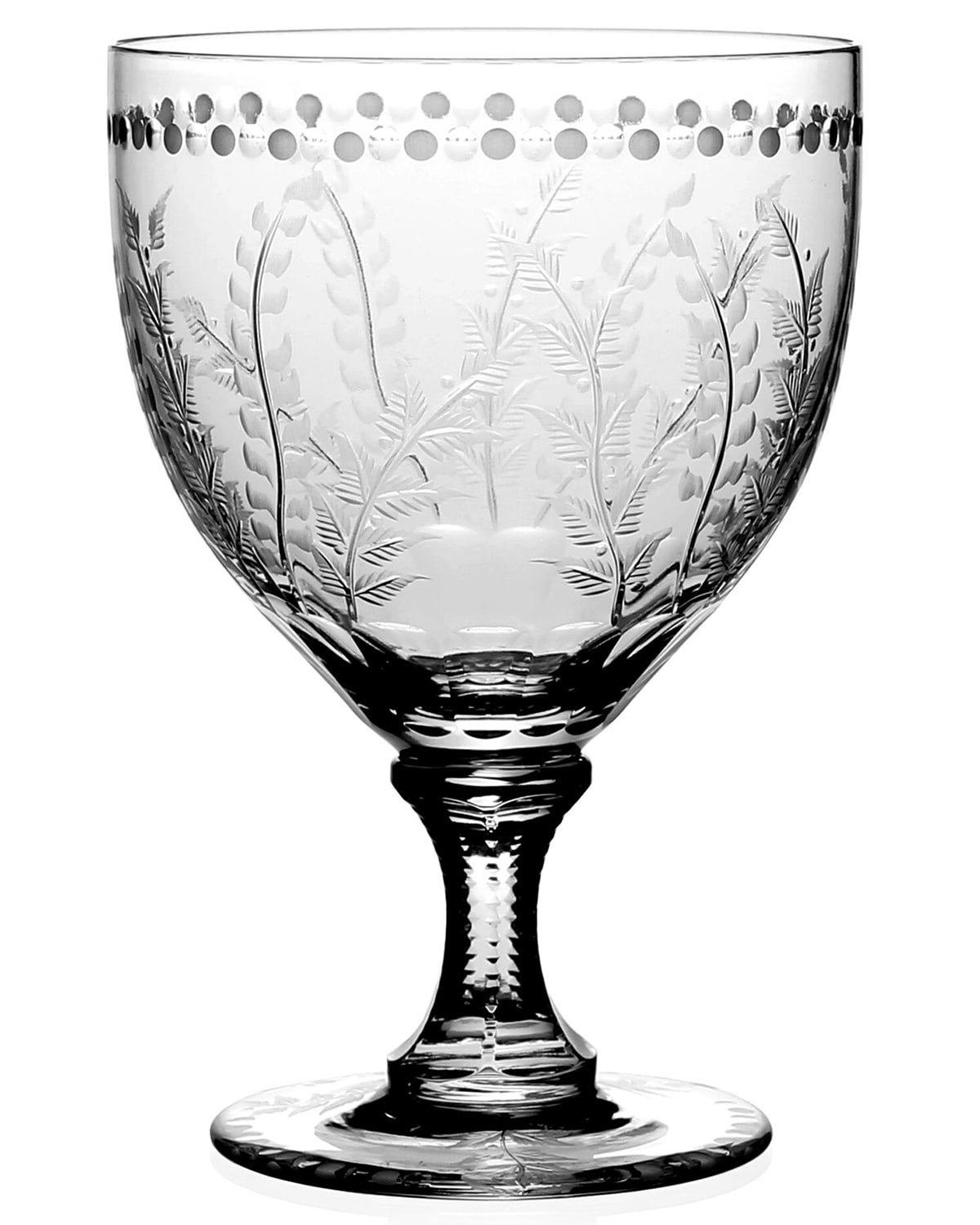 William Yeoward Crystal Fern Champagne Bucket with Holder
