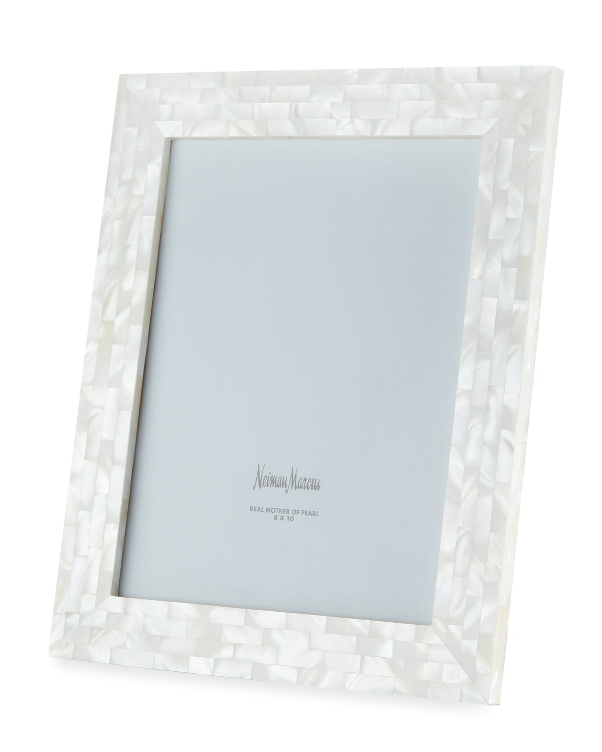 The Jws Collections MotherofPearl Picture Frame, Pink, 8" x 10