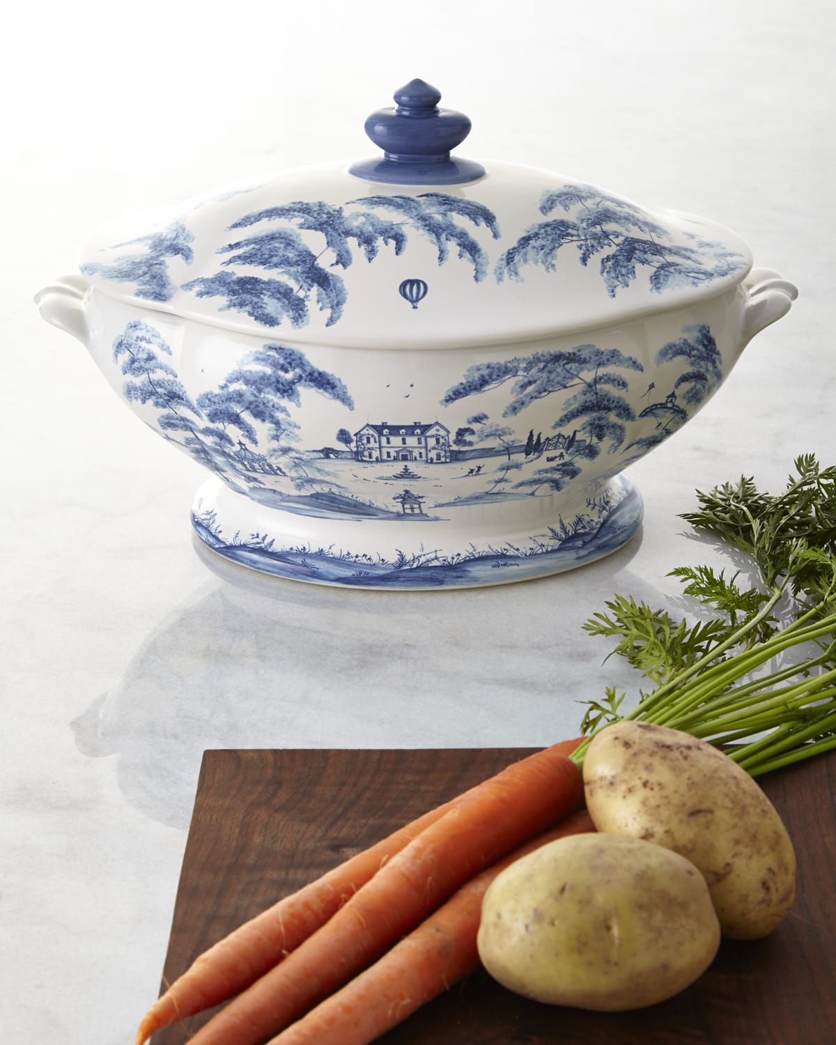 Juliska Country Estate Flint Harvest Medium Serving Bowl Neiman Marcus