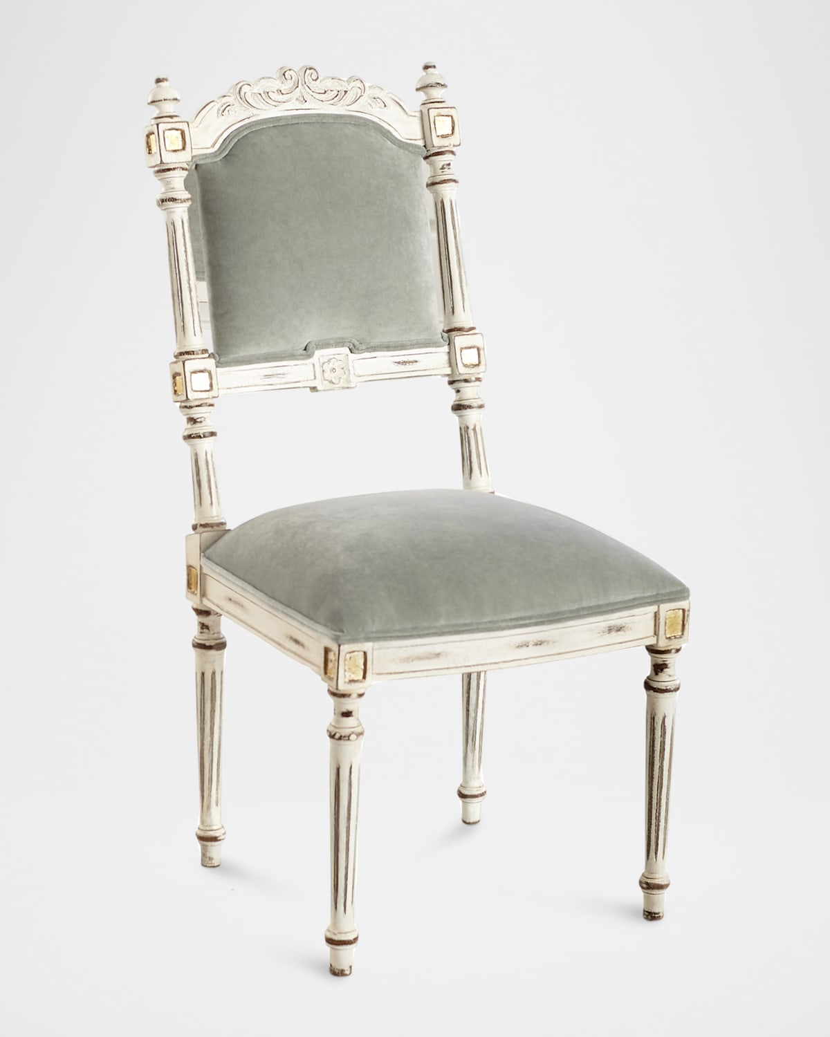 Four Hands Cramer Velvet Dining Side Chair Neiman Marcus