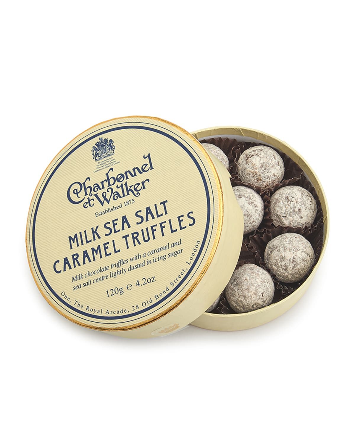 Charbonnel Et Walker Milk & Dark Sea Salt Caramel Chocolate Truffles