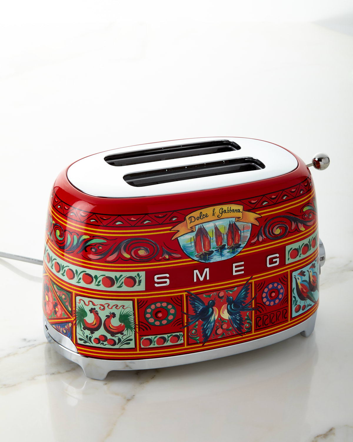 Smeg Dolce Gabbana x SMEG Sicily Is My Love 4Slice Toaster Neiman Marcus