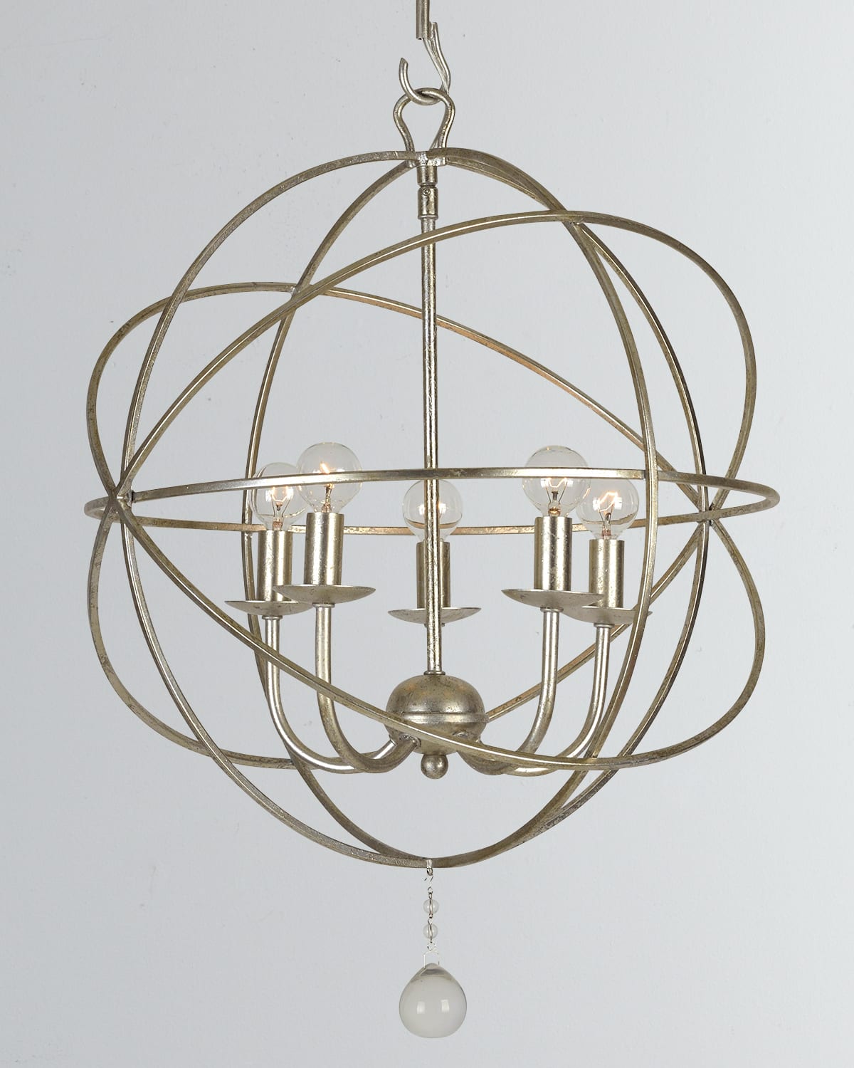 Crystorama Solaris 3Light Mini Chandelier Neiman Marcus