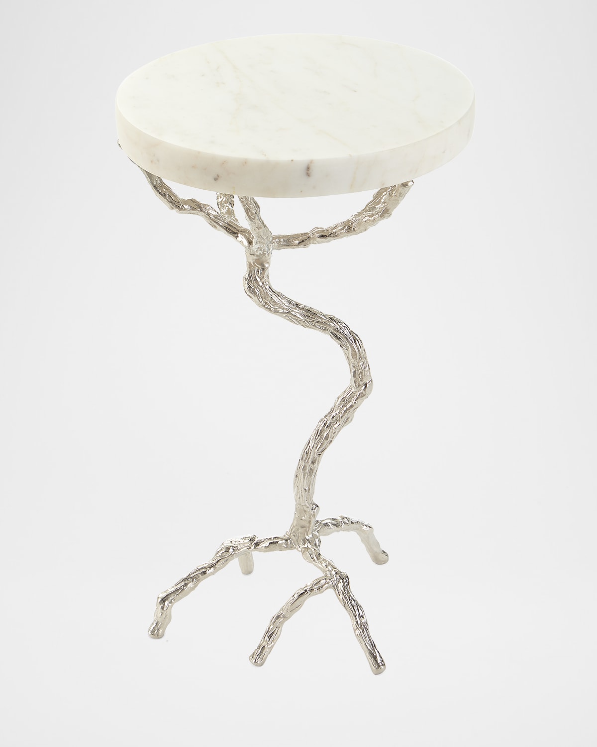 JohnRichard Collection Zeke Marble Martini Side Table Neiman Marcus