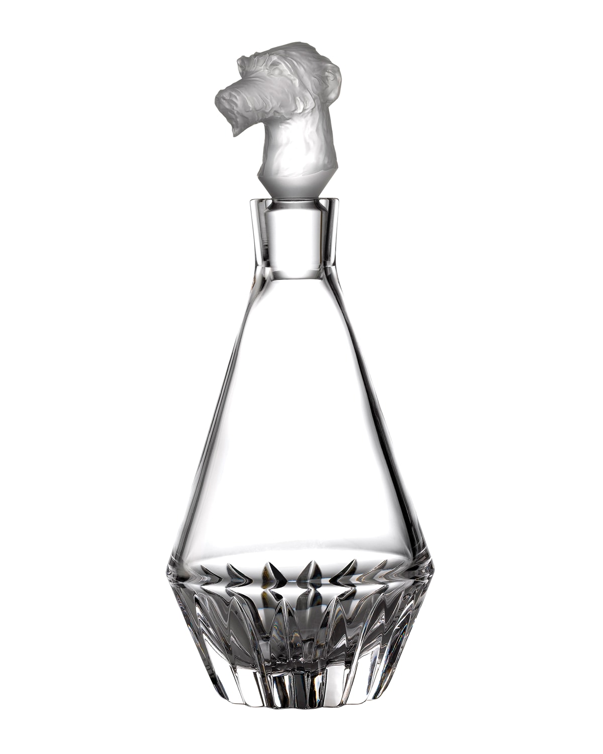 Waterford Crystal Irish Dogs Terrier Decanter Neiman Marcus