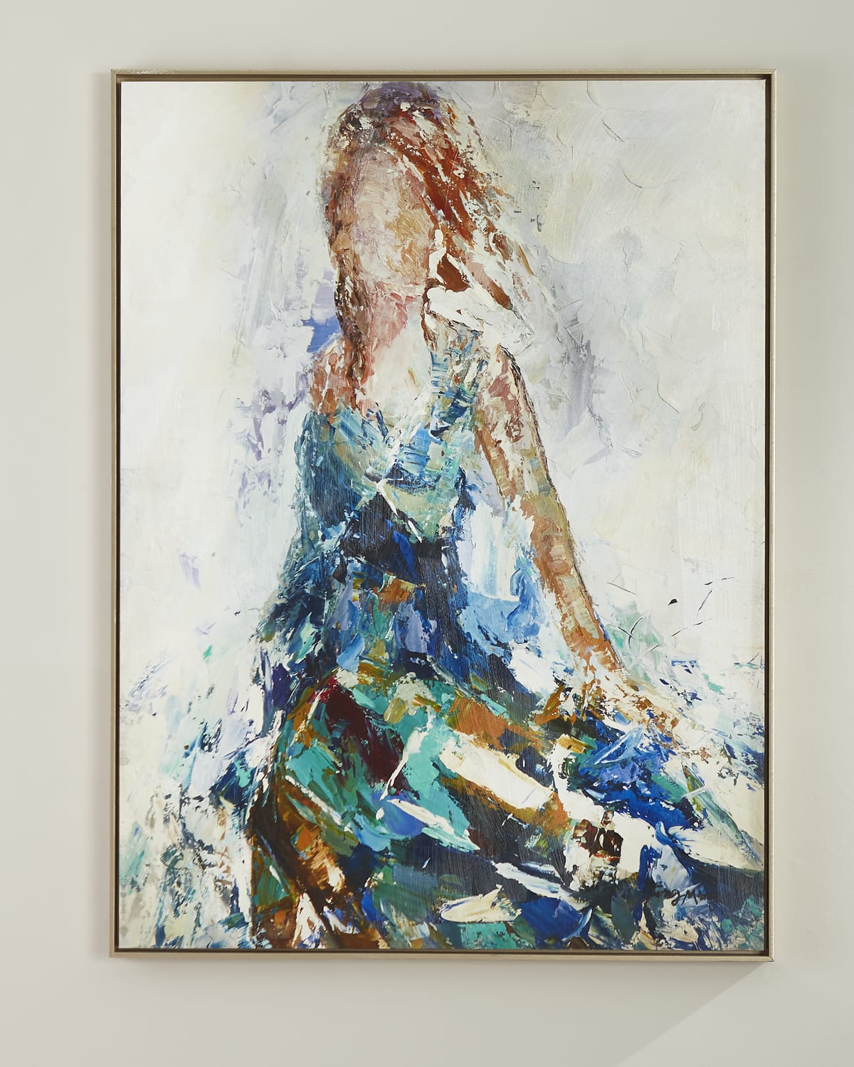 JohnRichard Collection "Golden Mist" Wall Art by Bevis Neiman Marcus