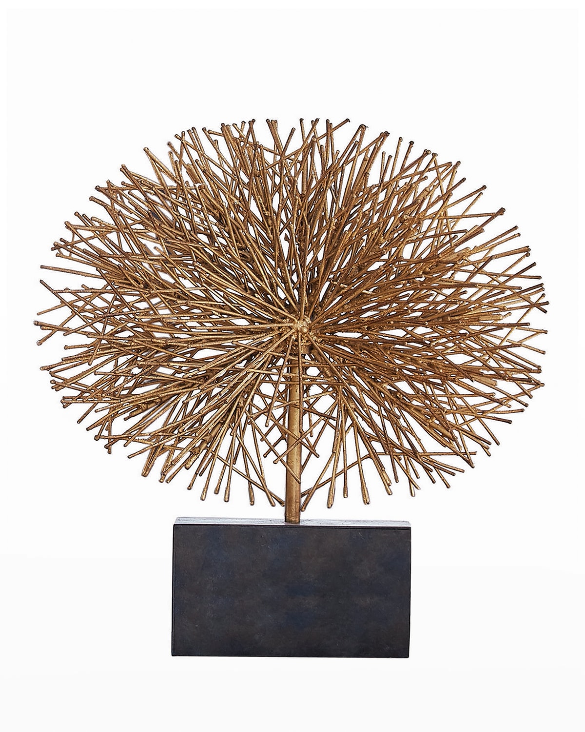 Global Views Small Gold Leaf Tumble Weed Sculpture | Neiman Marcus 