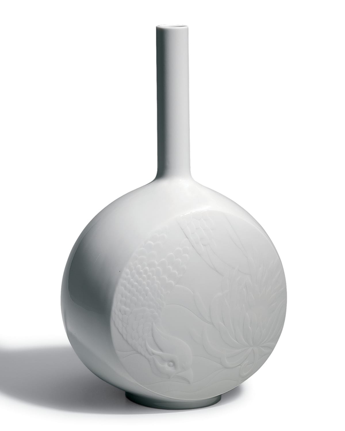 Lladro Flowers Tapestry Canvas Vase Neiman Marcus