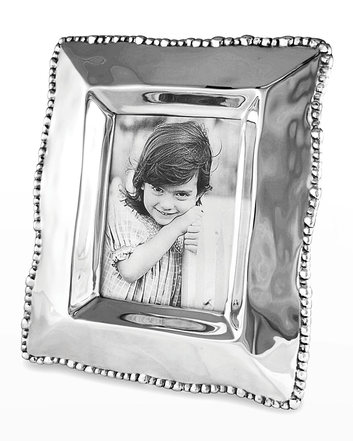 Beatriz Ball Jason 4x6 Photo Frame - Polished Metal Horizontal Frame With Stand - View #7