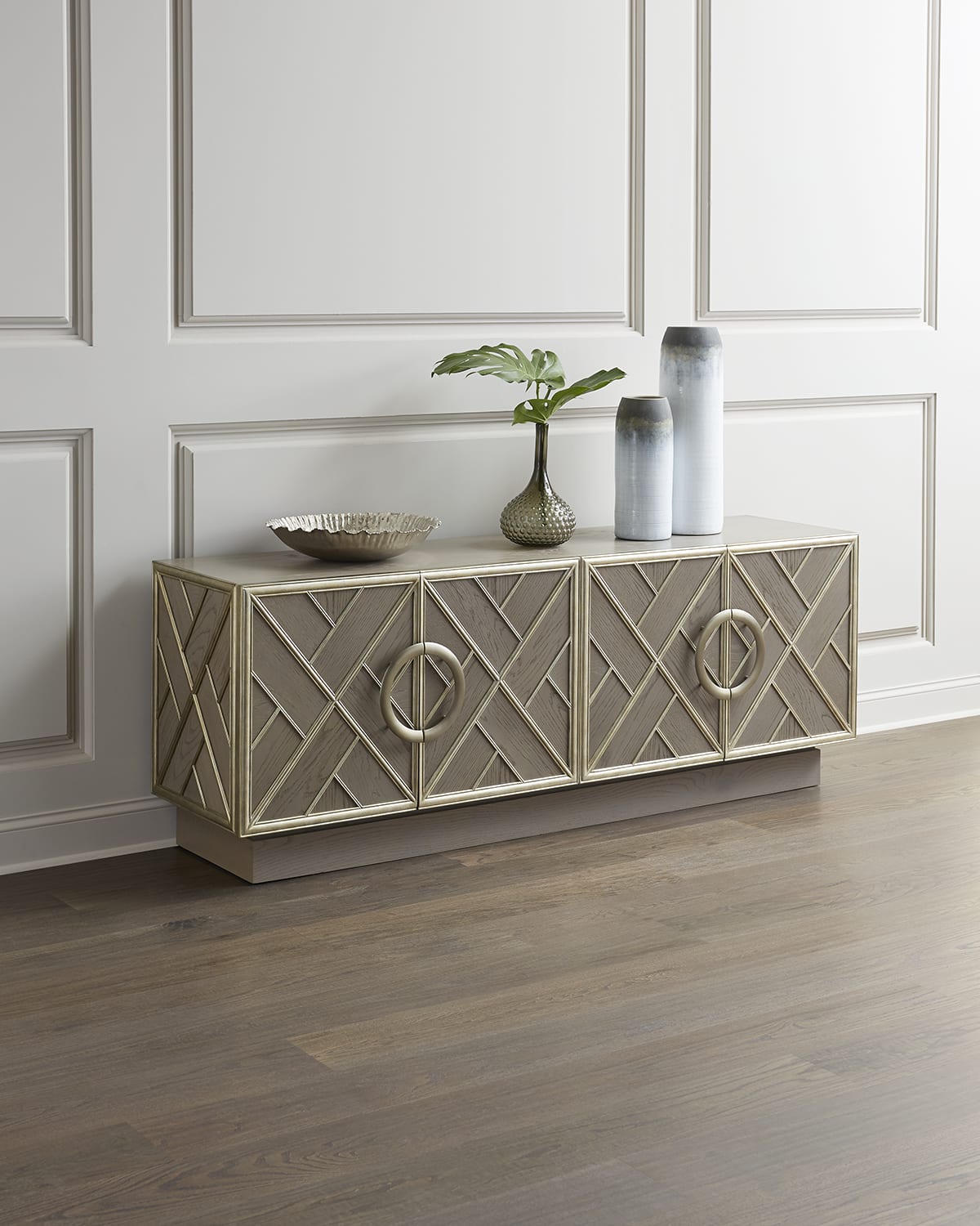 Jonathan Adler Globo Fretwork Console | Neiman Marcus