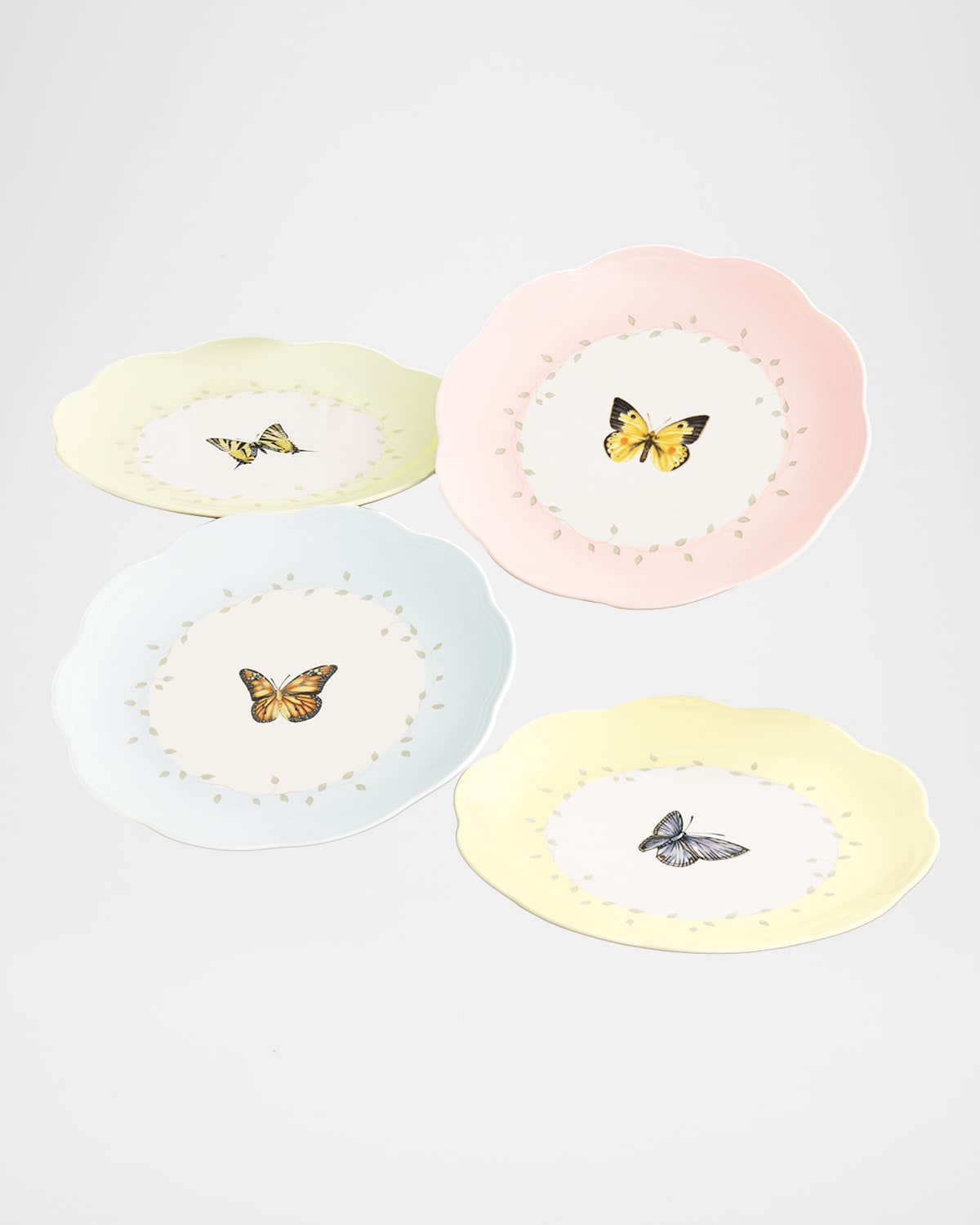 Lenox Butterfly Meadow Dessert Fruit Dishes, Set of 4 Neiman Marcus