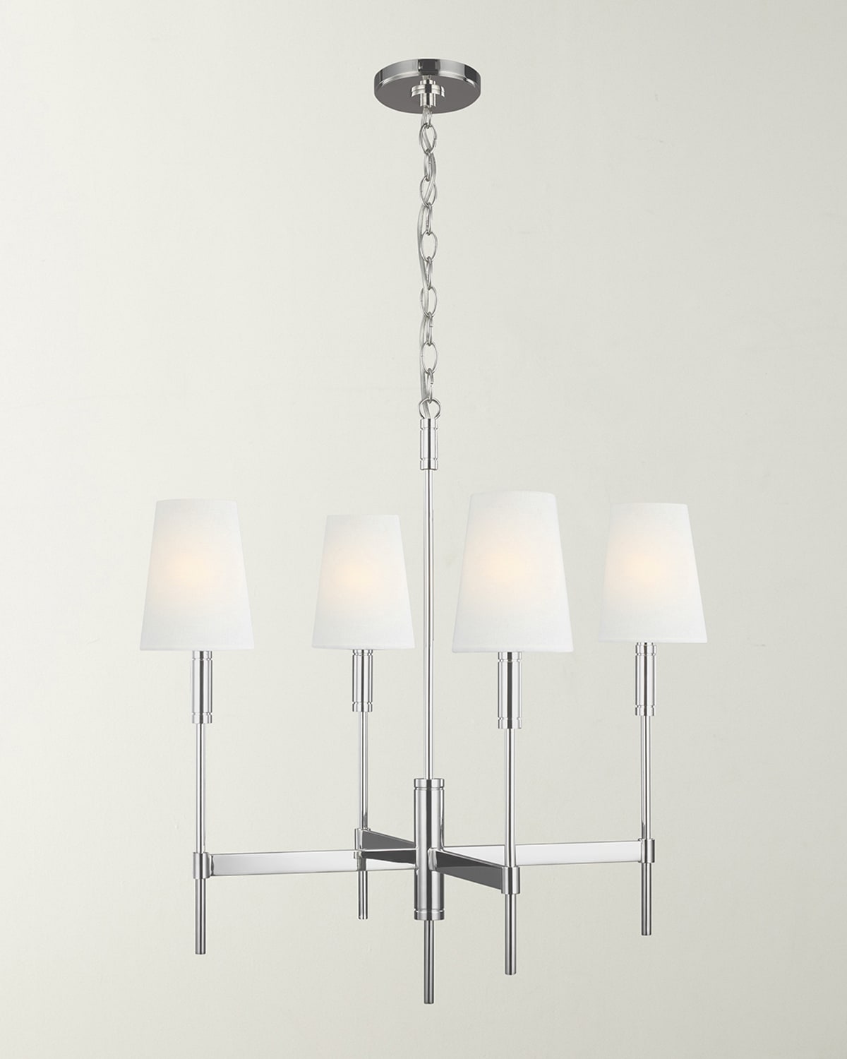 Chapman & Myers for Generation Lighting Gardner 4Light Chandelier