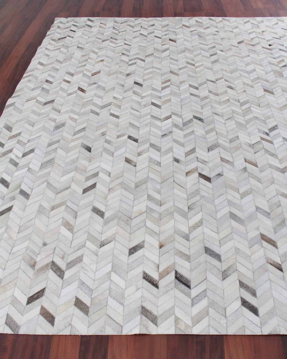 Exquisite Rugs Bregman HandStitched Hair Hide Rug, 8' x 11' Neiman