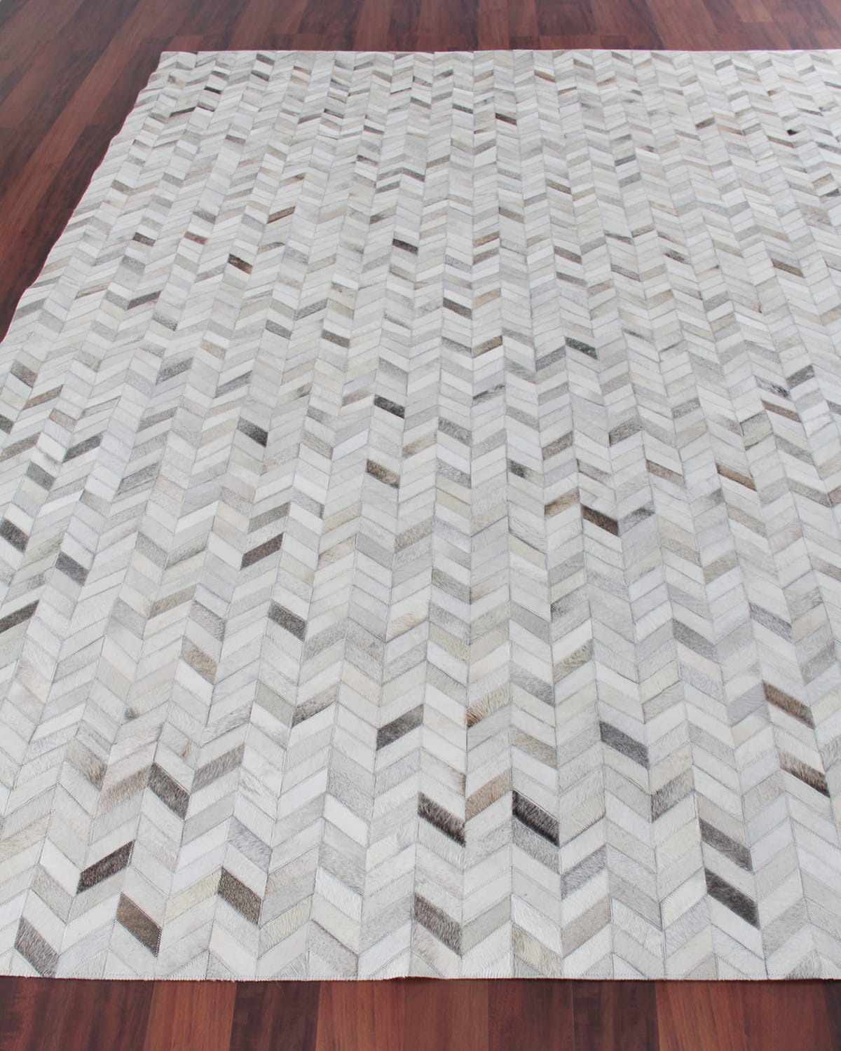 Exquisite Rugs Bregman HandStitched Hair Hide Rug, 8' x 11' Neiman