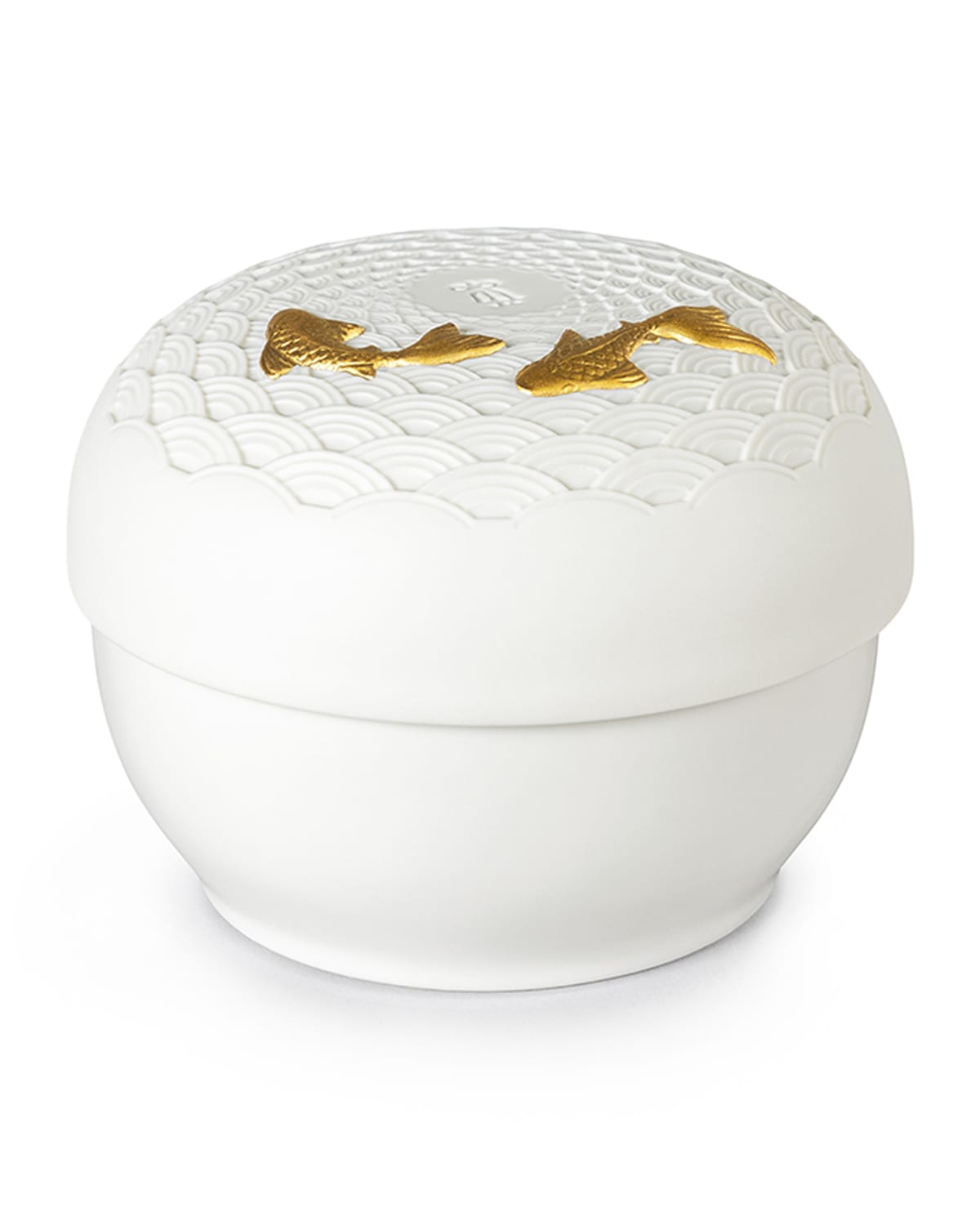 Lladro Koi Plate Neiman Marcus