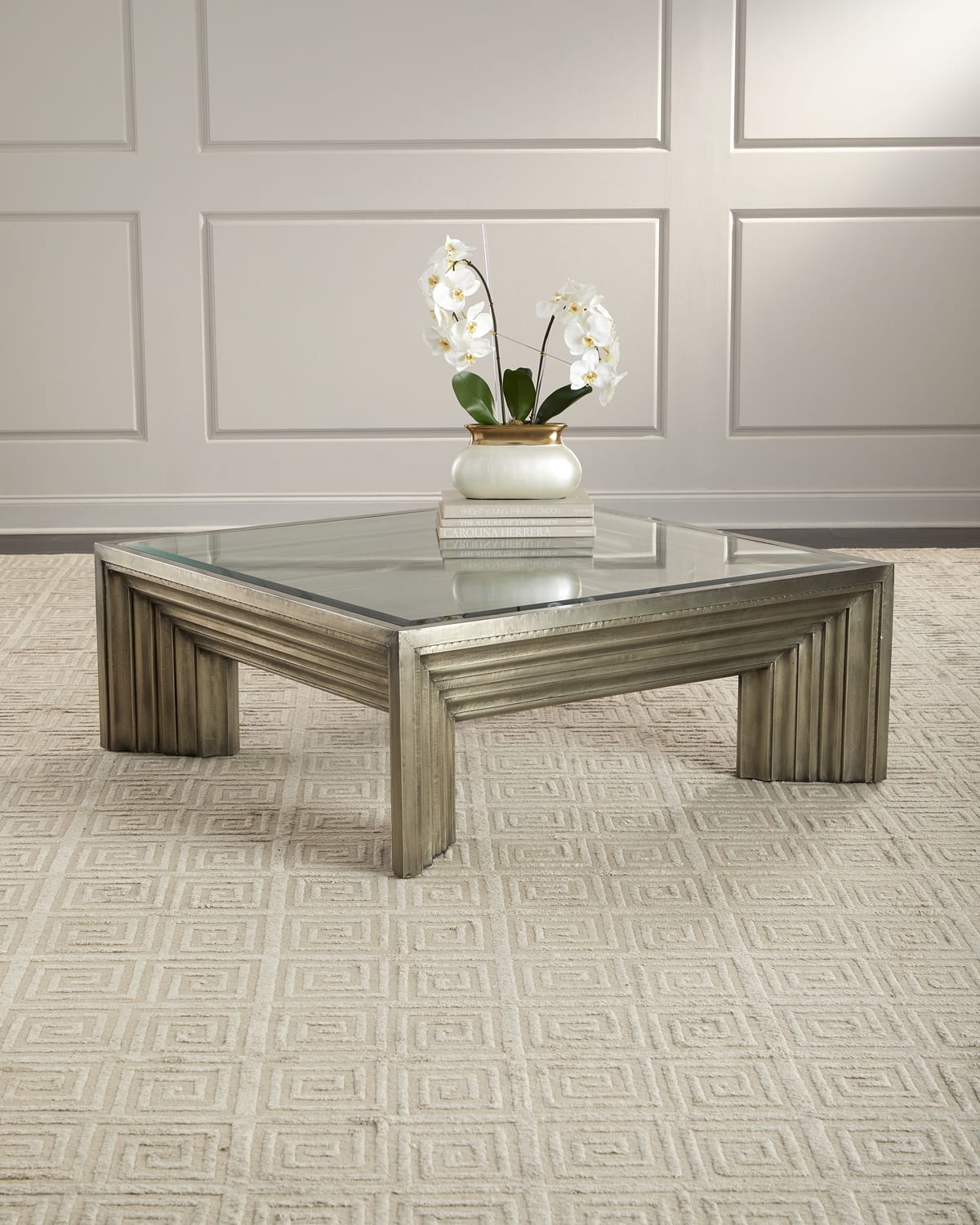 Bernhardt Thorne Cocktail Table, 36" Neiman Marcus