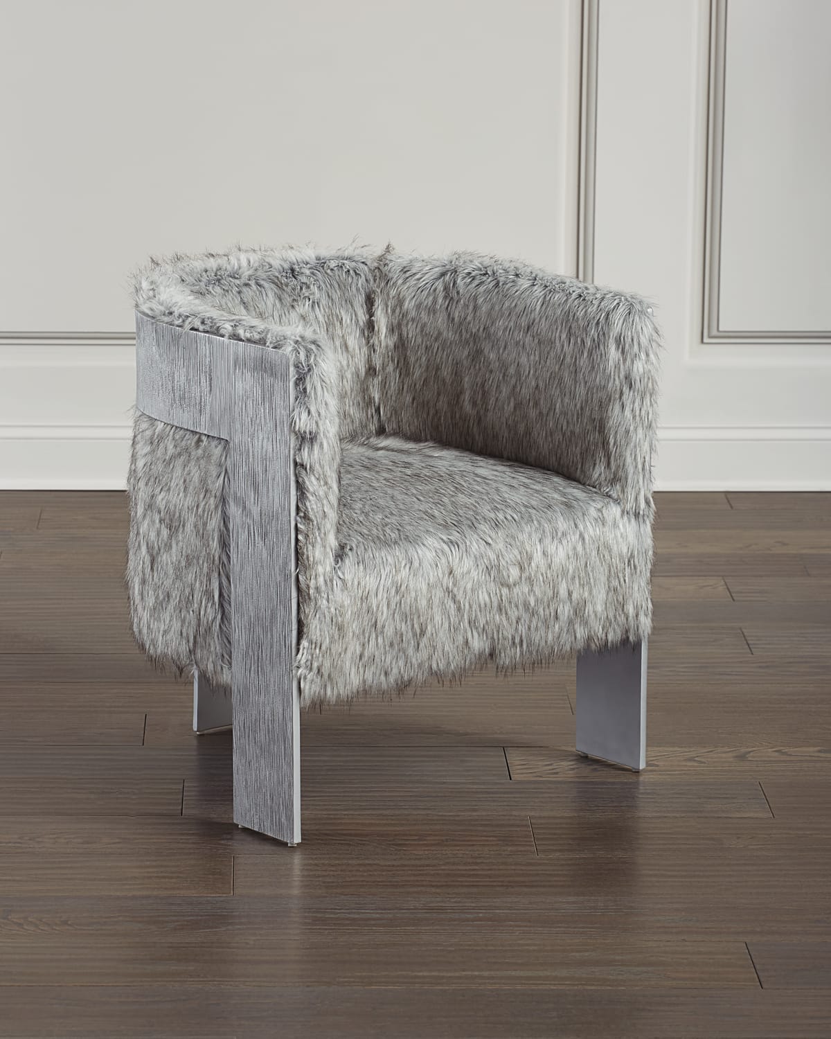 Bernhardt Cosway FauxFur Tub Chair Neiman Marcus