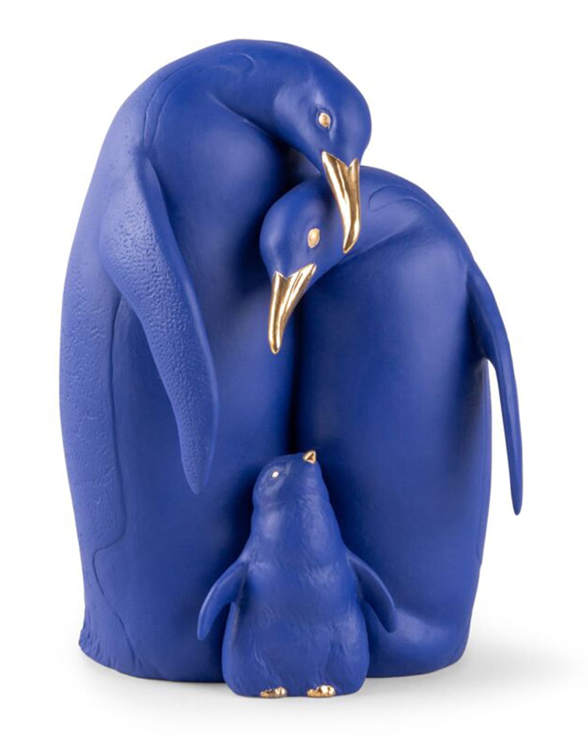 LLADRO ペンギンの愛　親子 “ Penguin love ” ＊廃盤 Lladro Penguin Family Handmade Figurine | Neiman Marcus