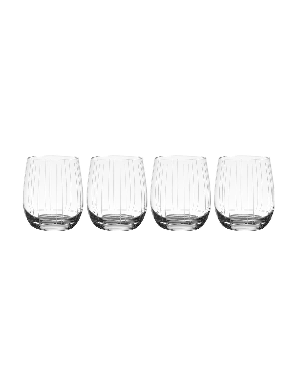 Godinger Blue Claro Double OldFashioned Glasses, Set of 4 Neiman Marcus