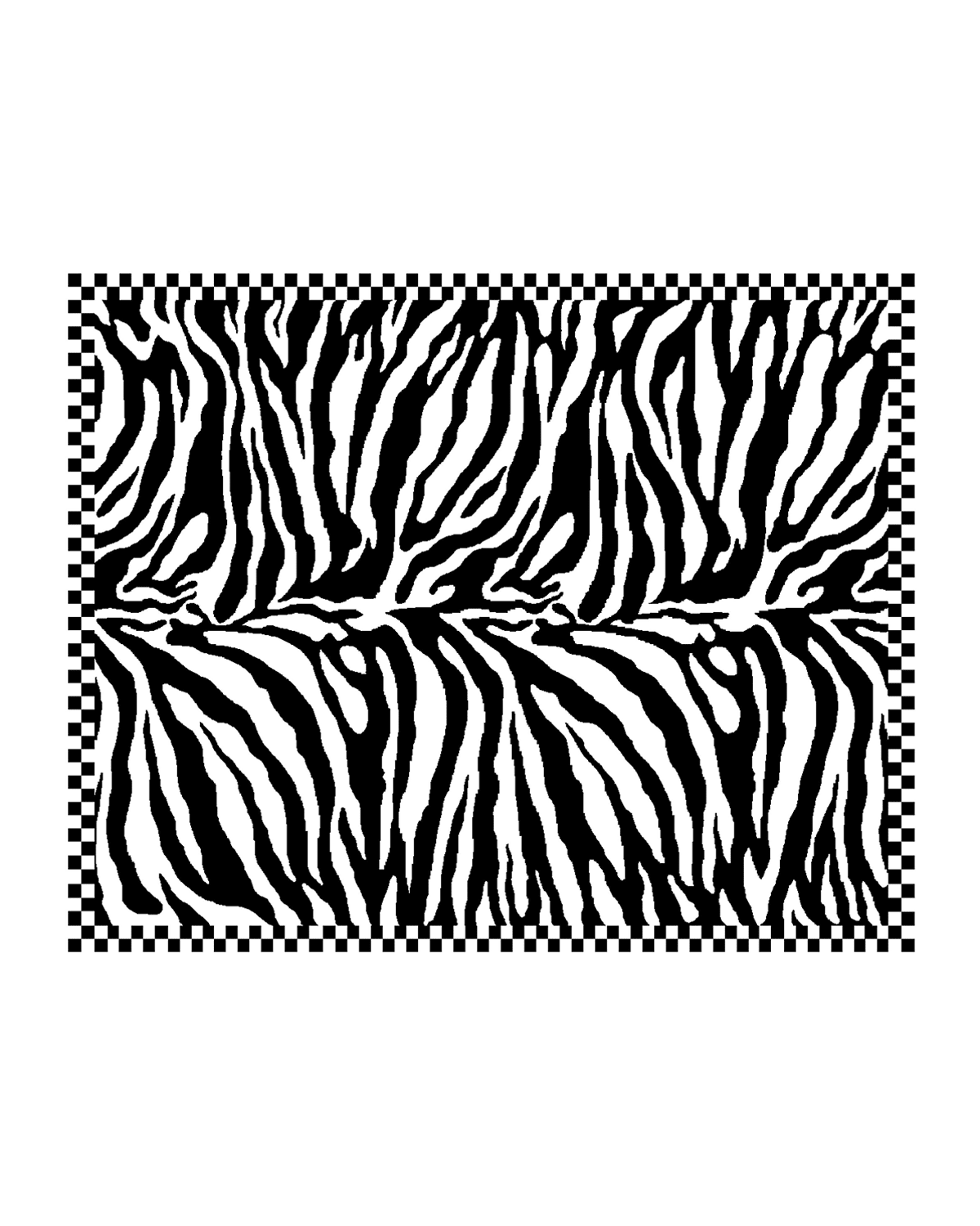 MacKenzieChilds Zebra Rug, 5' x 8' Neiman Marcus