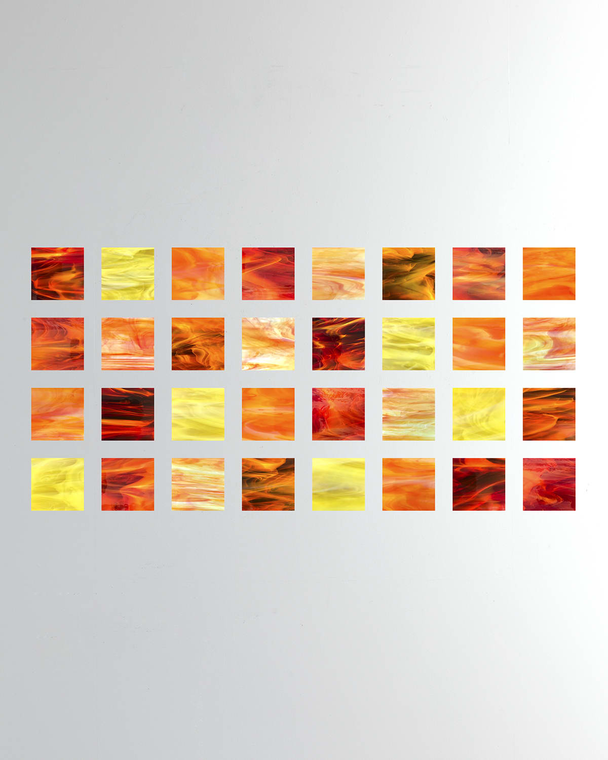 Karo Studios Arctic Vertical Glass Wall Sculpture Neiman Marcus