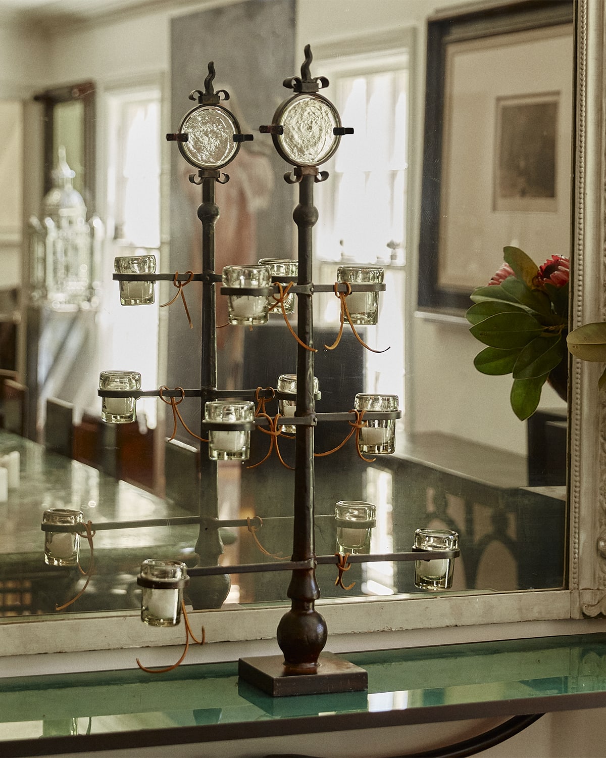 Jan Barboglio Iron Angel Candle Holder Neiman Marcus