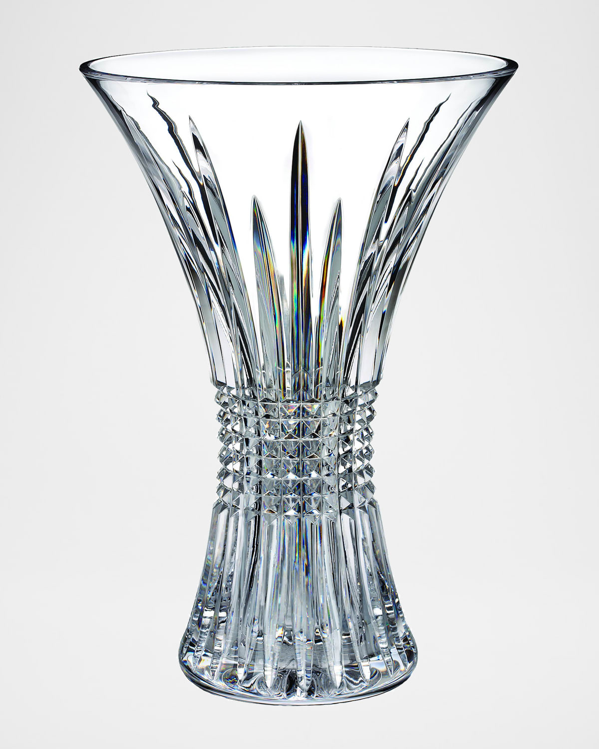 Waterford Crystal Lismore Flared Vase 12 Neiman Marcus