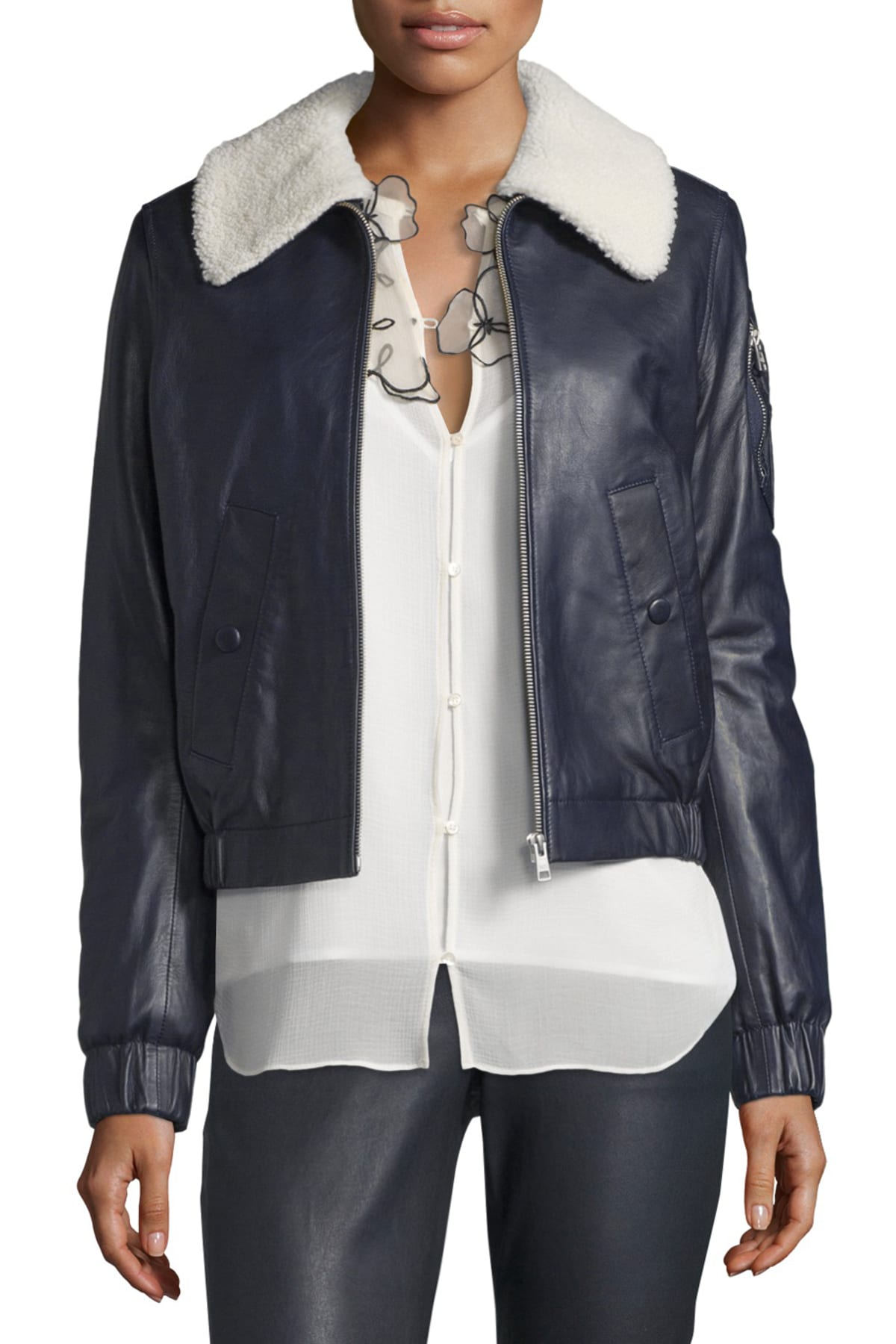 See by chloe bomber jacket sales
