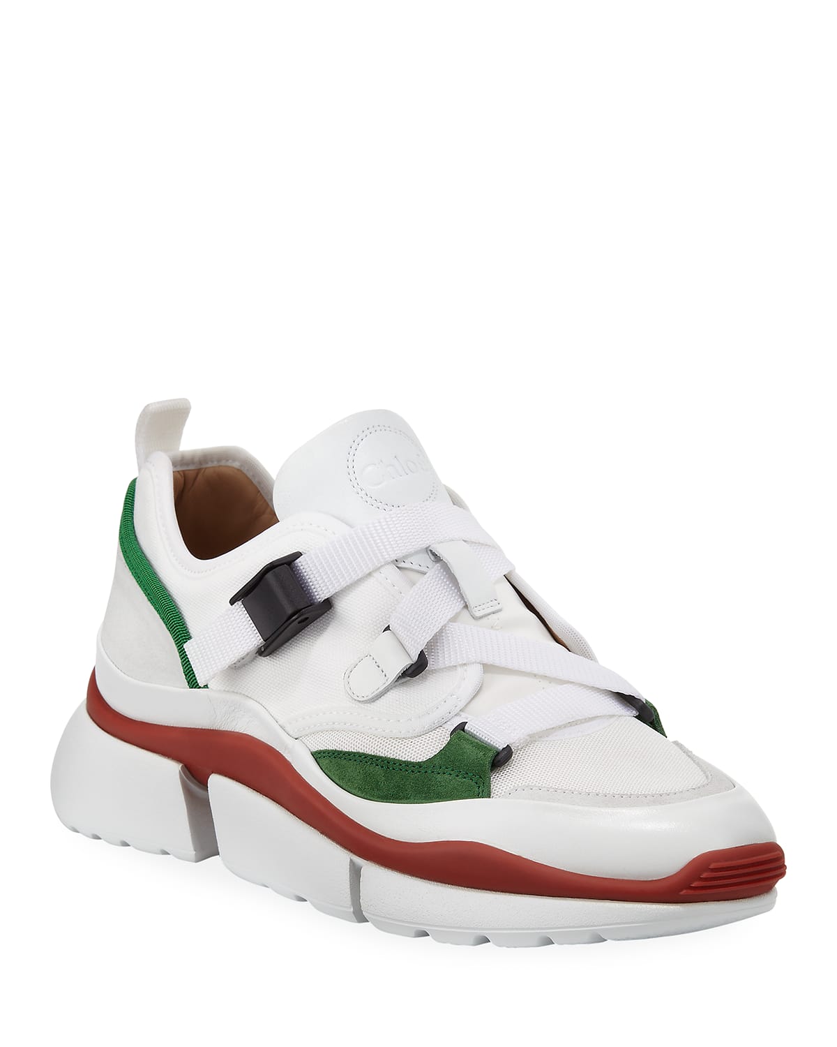 Chloe on sale buckle sneakers