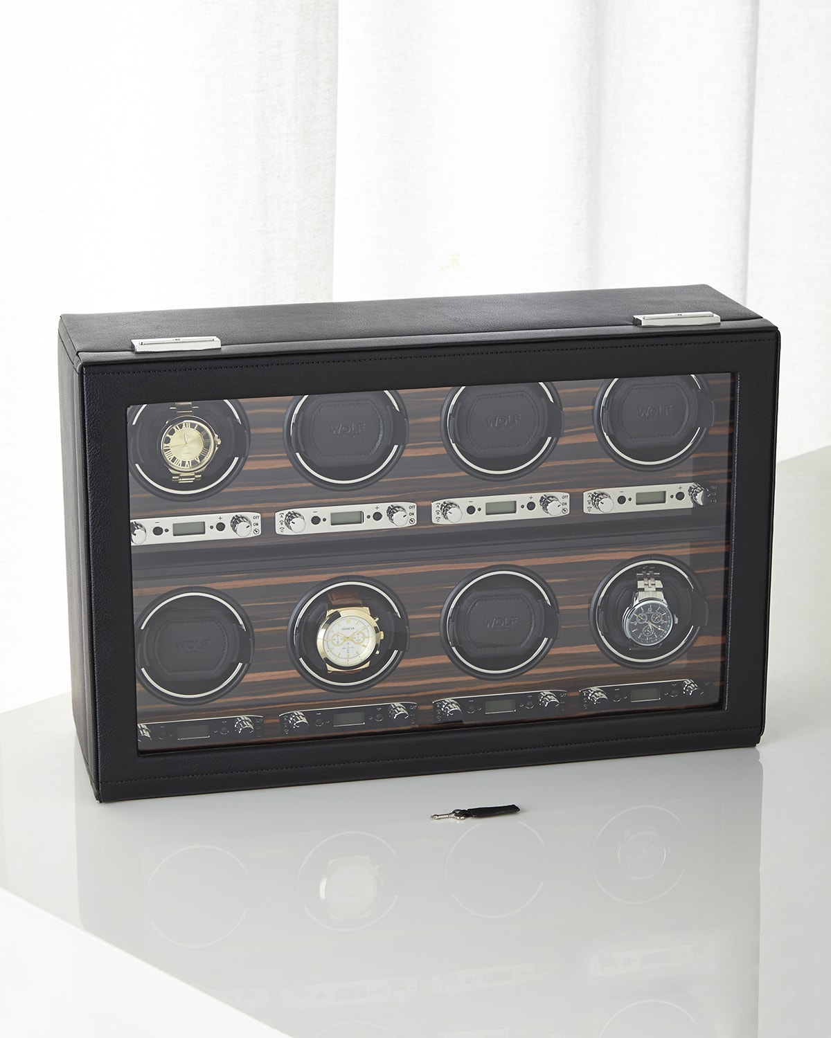WOLF Roadster Double Watch Winder Neiman Marcus